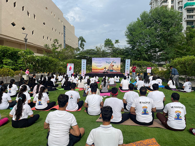 Celebrate International Yoga Day at VR Nagpur!